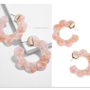 BAUBLEBAR Dorine Pink Hoop Earrings